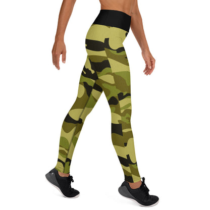 Camo 2 (green) Leggings