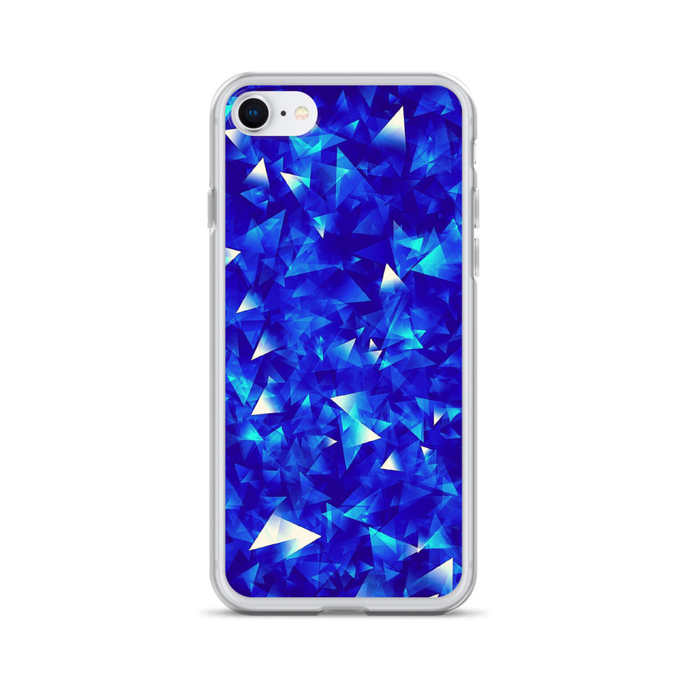 Crystal Blue iPhone Case