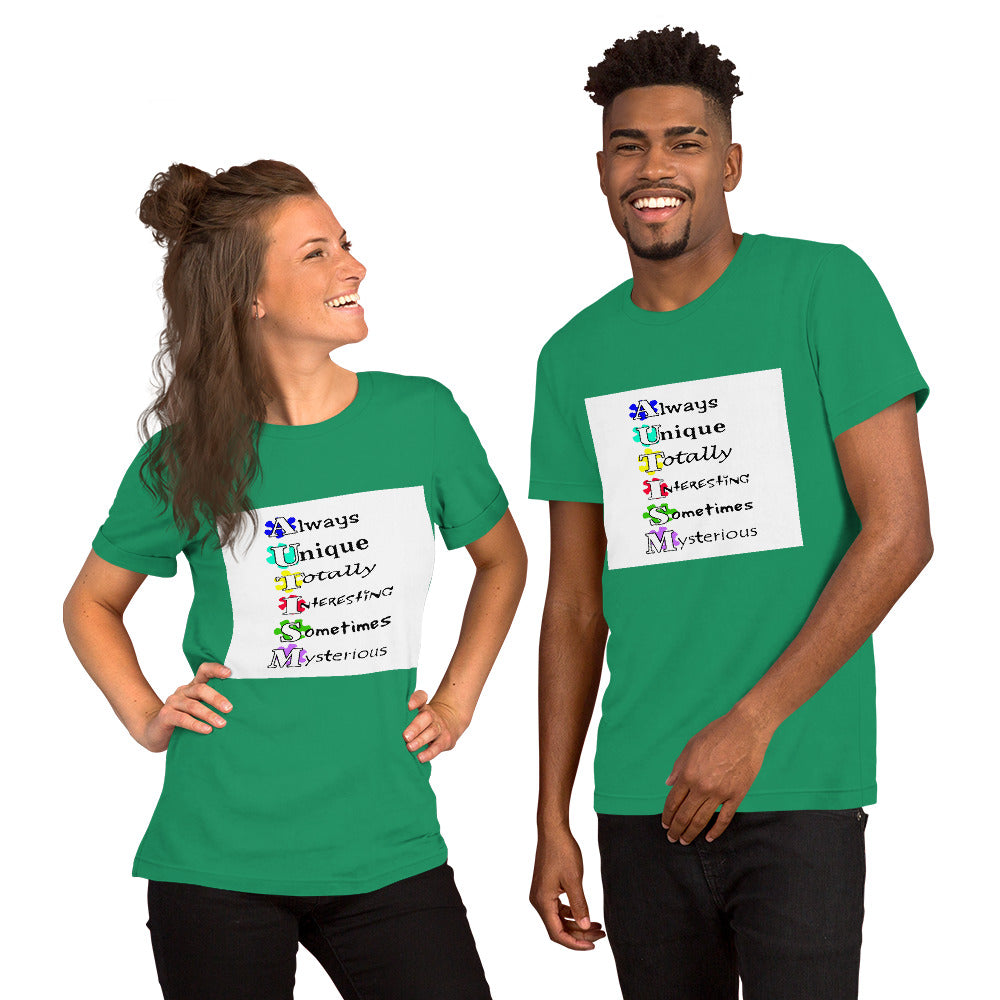 Autism Awareness FC3 Plus Size Unisex Tee