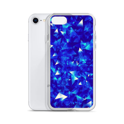 Crystal Blue iPhone Case