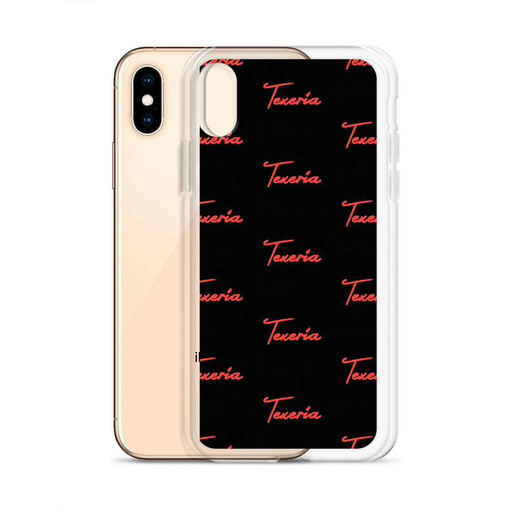 Red Script Logo 2 iPhone Case