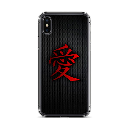 Love in Japanese iPhone Case