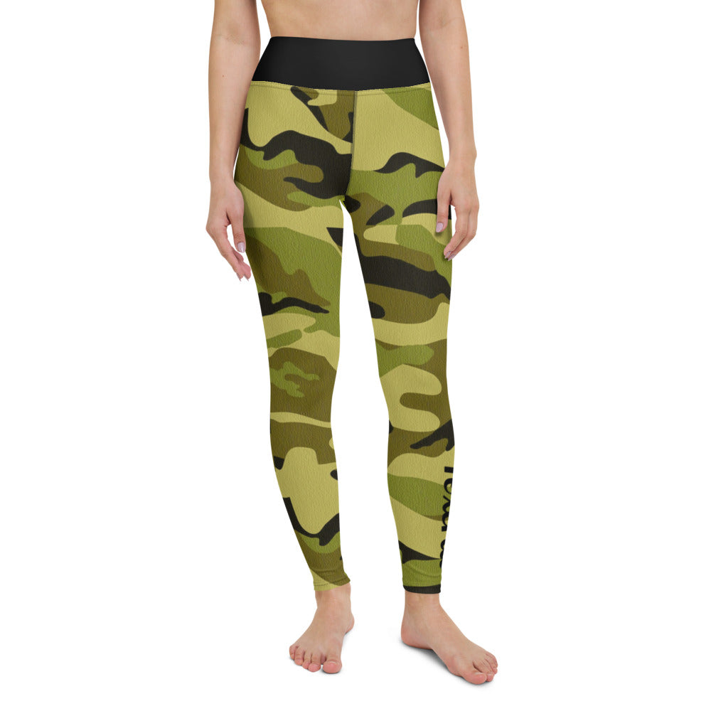 Camo 2 (green) Leggings