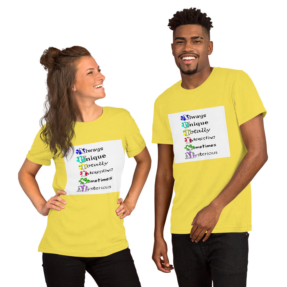 Autism Awareness FC3 Plus Size Unisex Tee