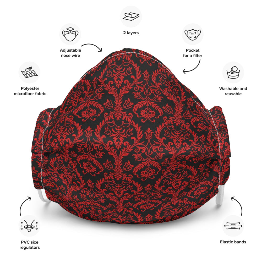 Chandelier Red Mask