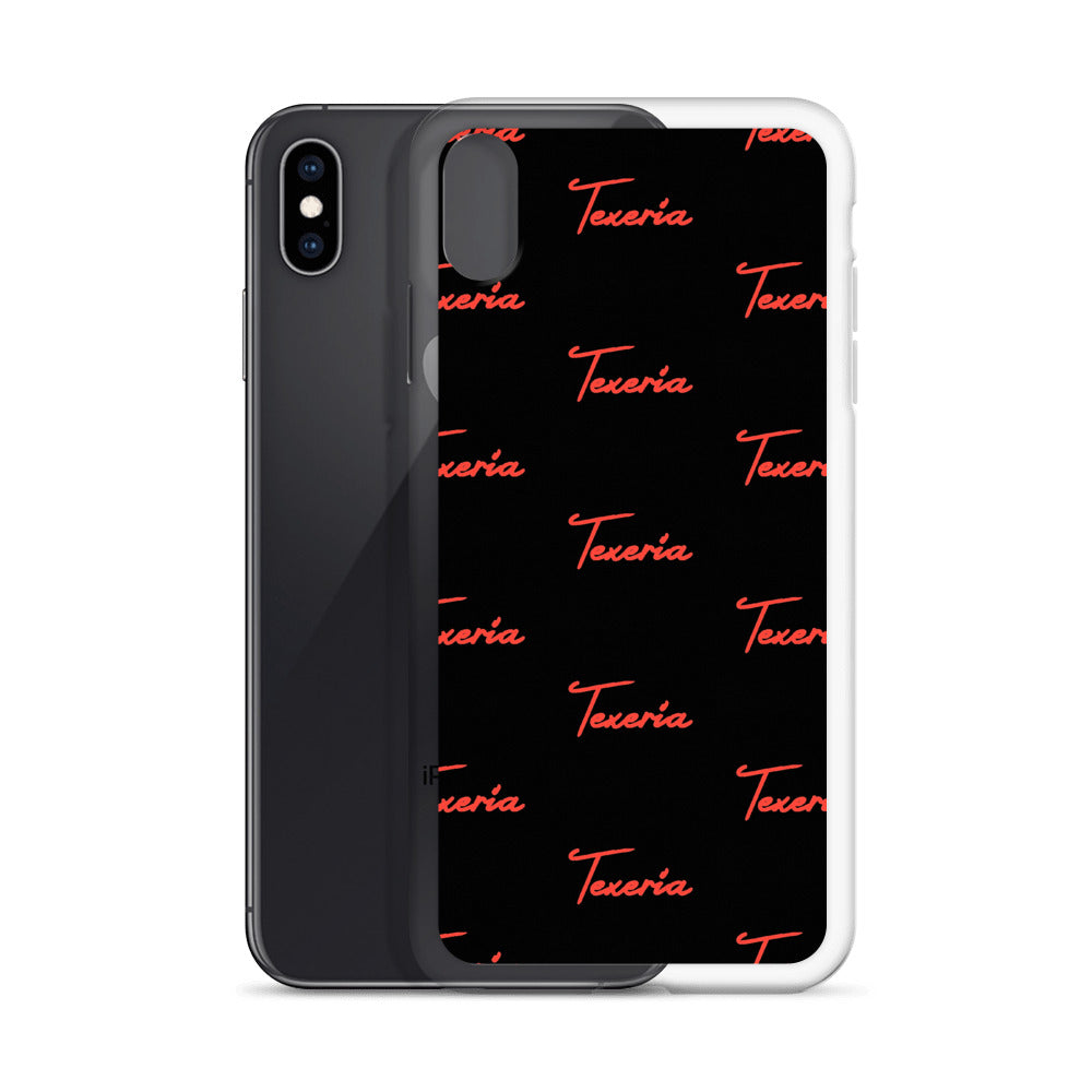 Red Script Logo 2 iPhone Case