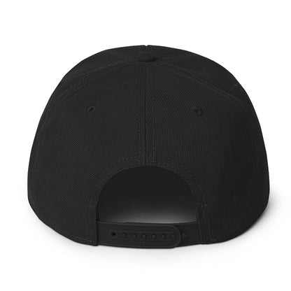 Feather Snapback Hat (Orange)