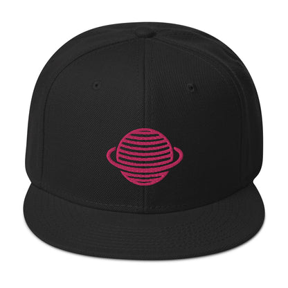 Saturn Snapback Hat (Pink)