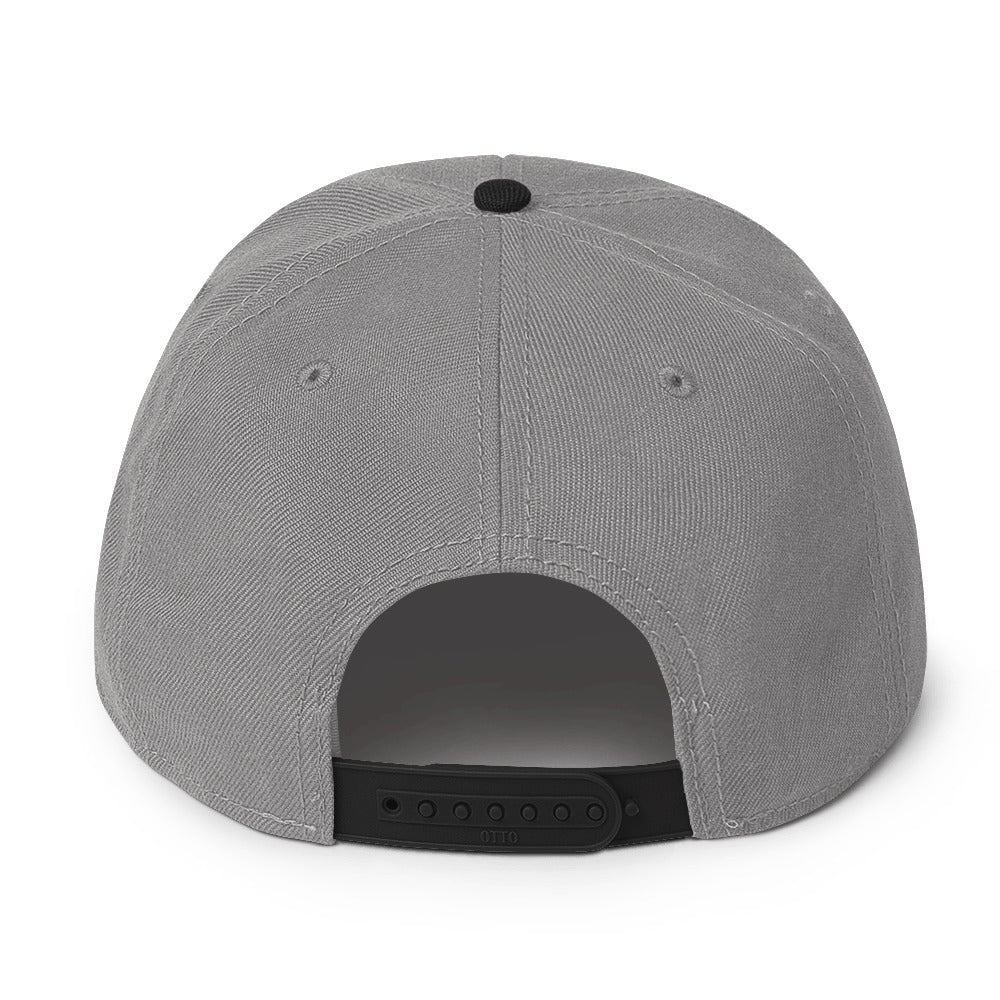 Feather Snapback Hat (Pink)