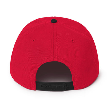 Saturn Snapback Hat (Black)