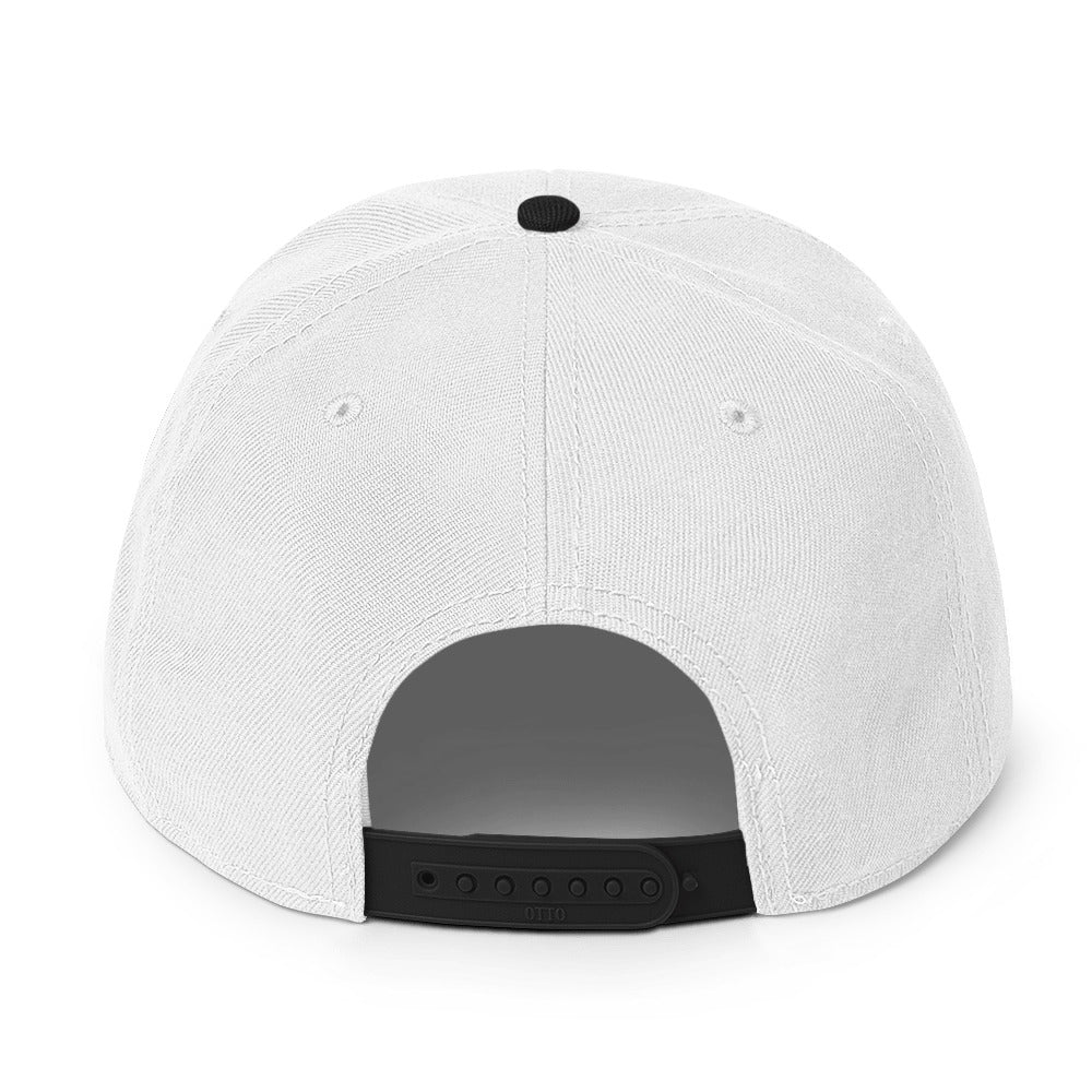 Feather Snapback Hat (Royal Blue)