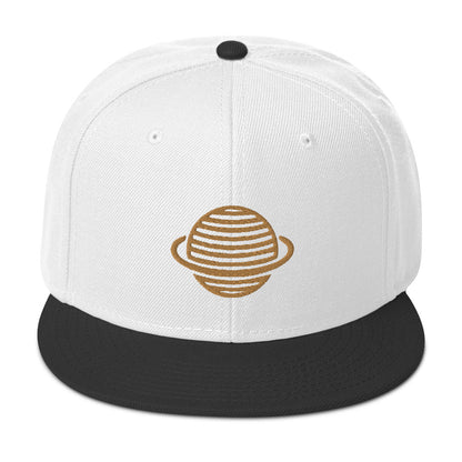 Saturn Snapback Hat (Gold)