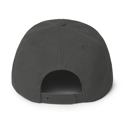 Feather Snapback Hat (Maroon)