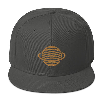 Saturn Snapback Hat (Gold)