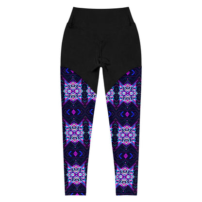 Aztec Pink 5 Sports Leggings
