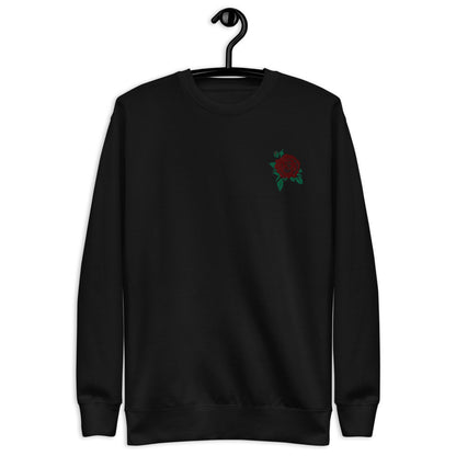Rose Unisex Fleece Pullover