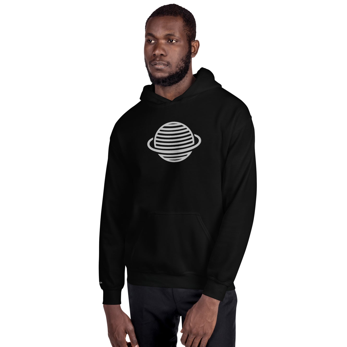 Saturn Unisex Hoodie (White)