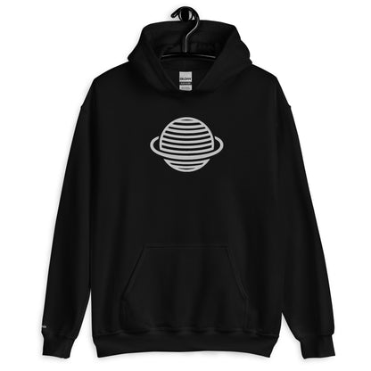 Saturn Unisex Hoodie (White)