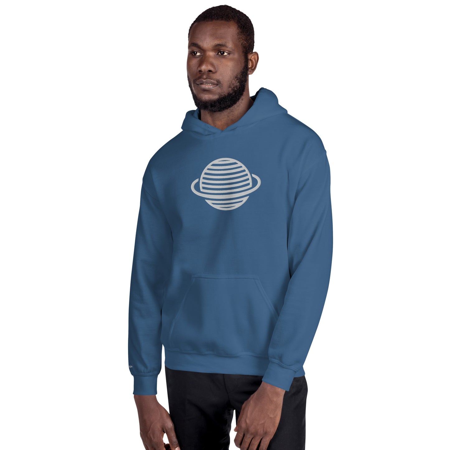 Saturn Unisex Hoodie (White)