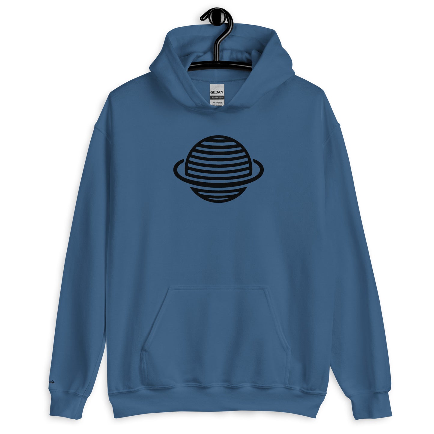 Saturn Unisex Hoodie (Black)