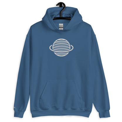 Saturn Unisex Hoodie (White)