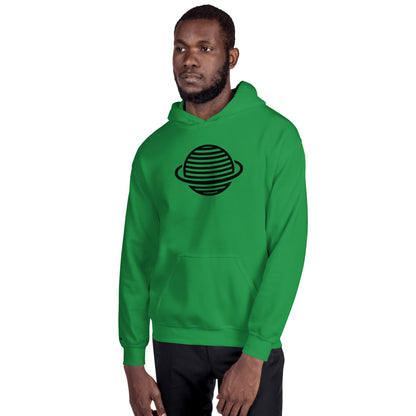 Saturn Unisex Hoodie (Black)