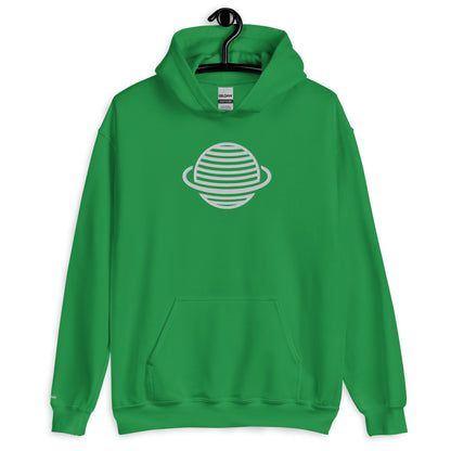 Saturn Unisex Hoodie (White)