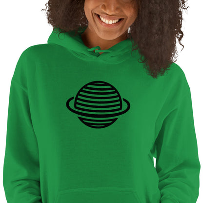 Saturn Unisex Hoodie (Black)