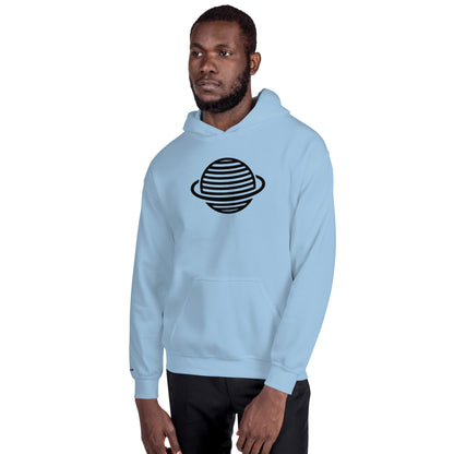 Saturn Unisex Hoodie (Black)