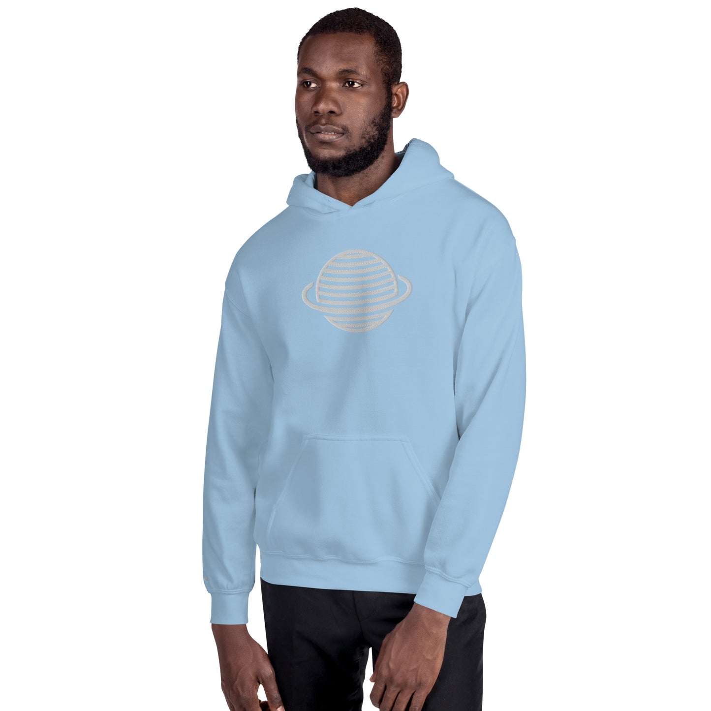 Saturn Unisex Hoodie (White)