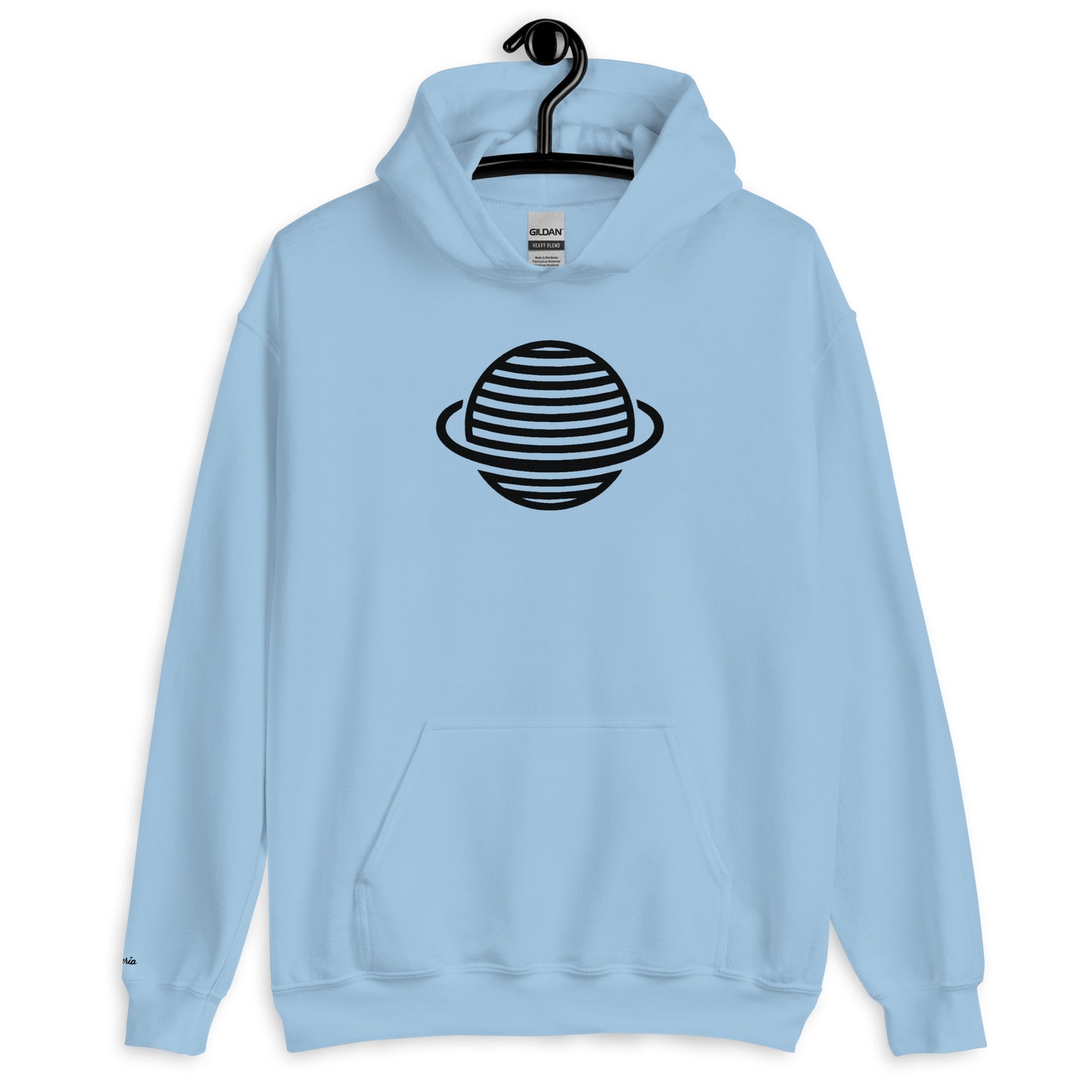 Saturn Unisex Hoodie (Black)