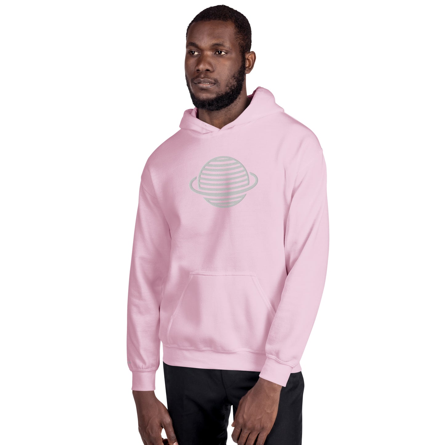 Saturn Unisex Hoodie (White)