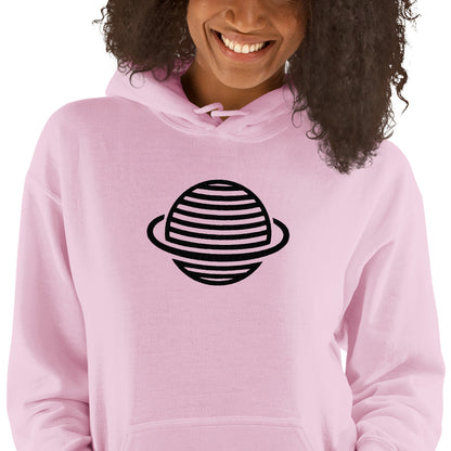 Saturn Unisex Hoodie (Black)