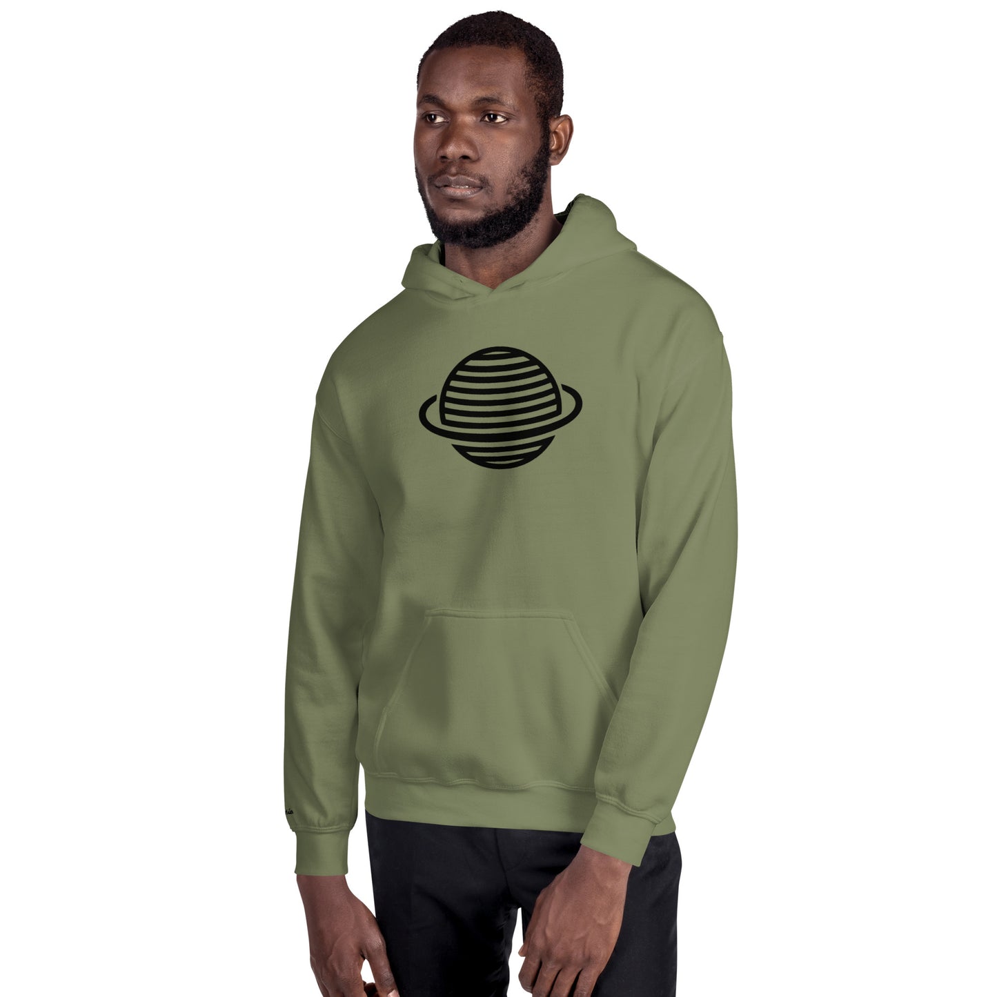 Saturn Unisex Hoodie (Black)