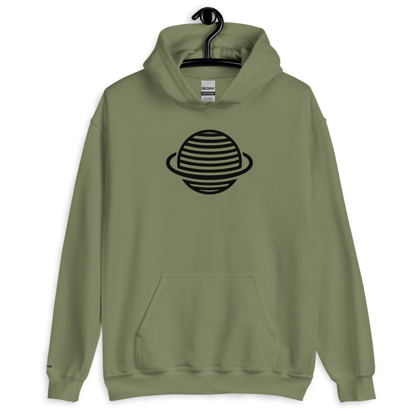 Saturn Unisex Hoodie (Black)