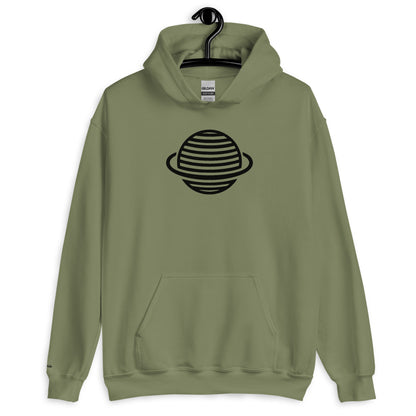 Saturn Unisex Hoodie (Black)