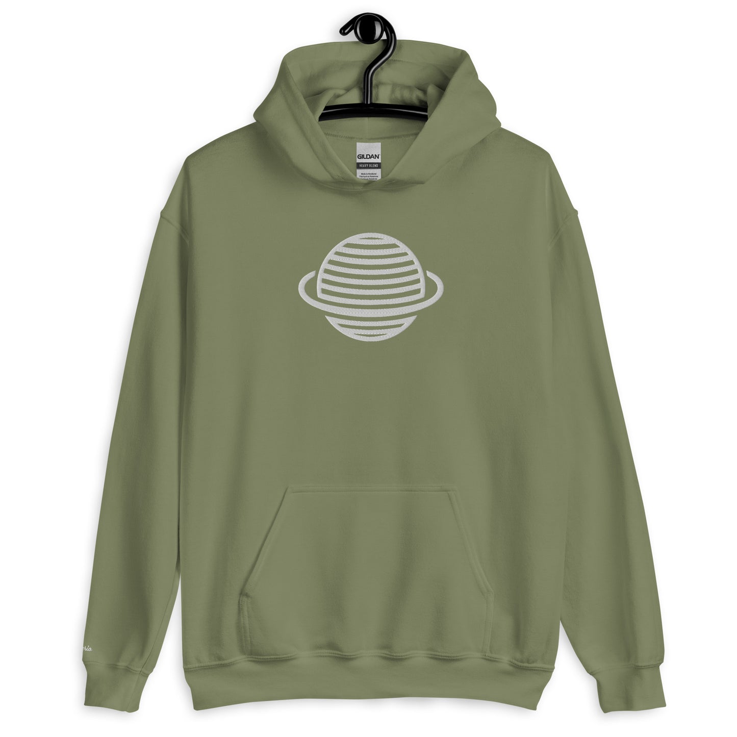 Saturn Unisex Hoodie (White)