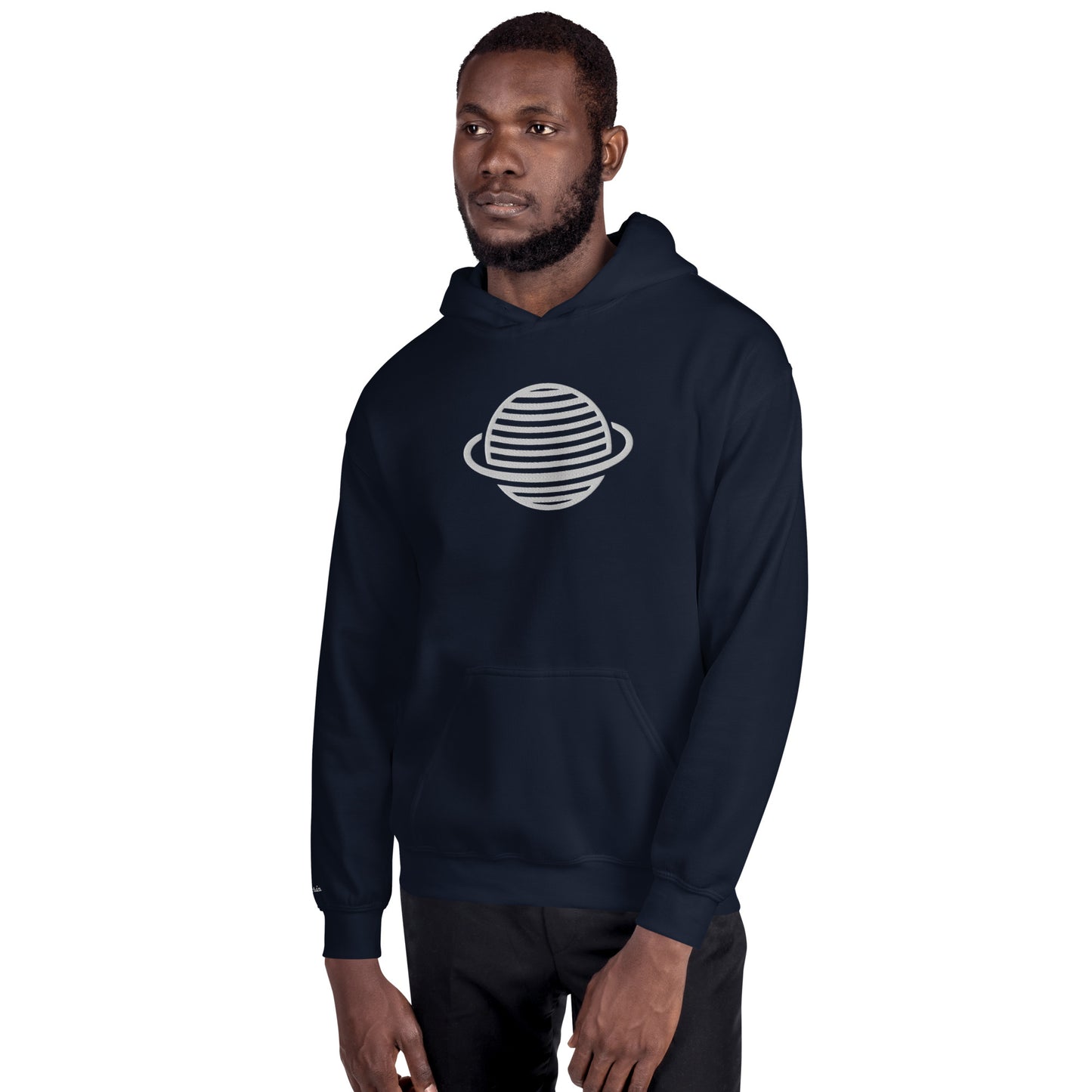 Saturn Unisex Hoodie (White)