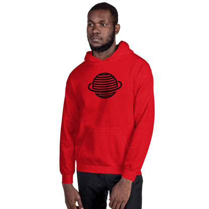 Saturn Unisex Hoodie (Black)