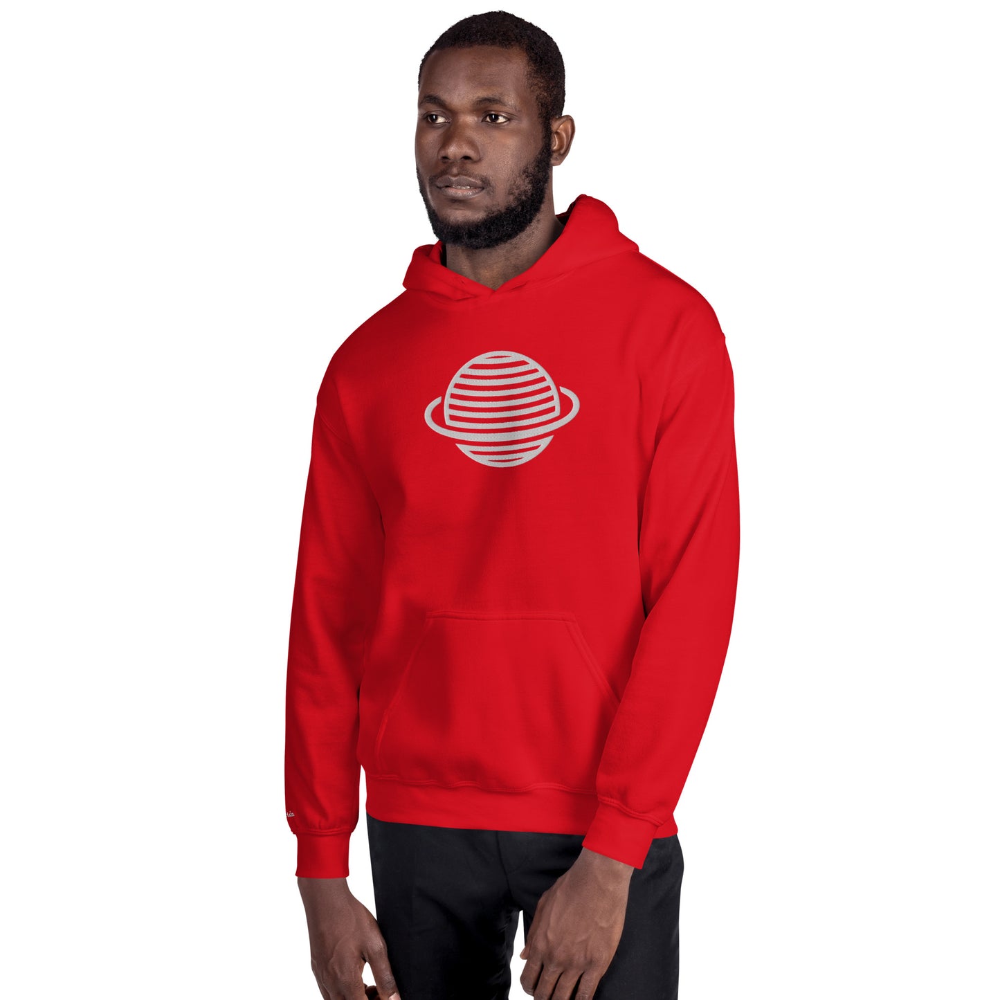 Saturn Unisex Hoodie (White)
