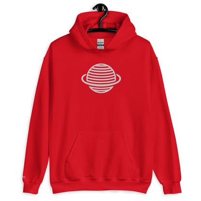 Saturn Unisex Hoodie (White)
