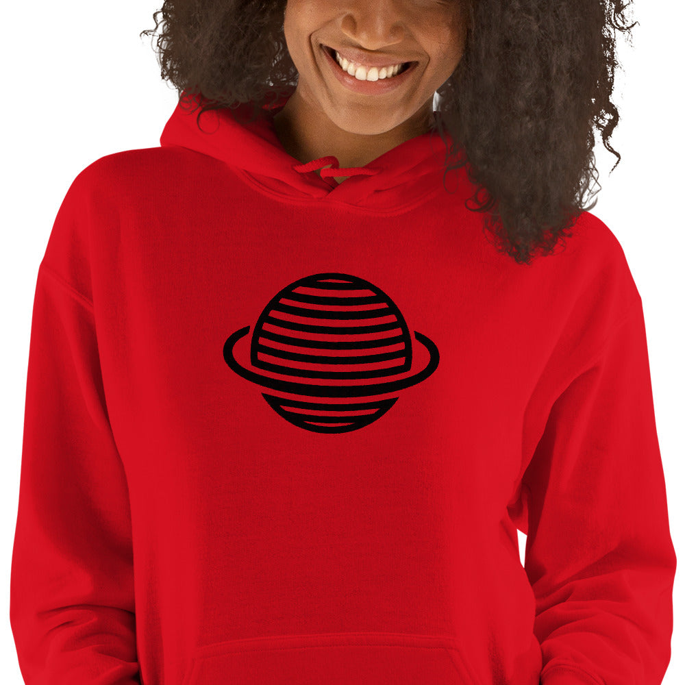 Saturn Unisex Hoodie (Black)
