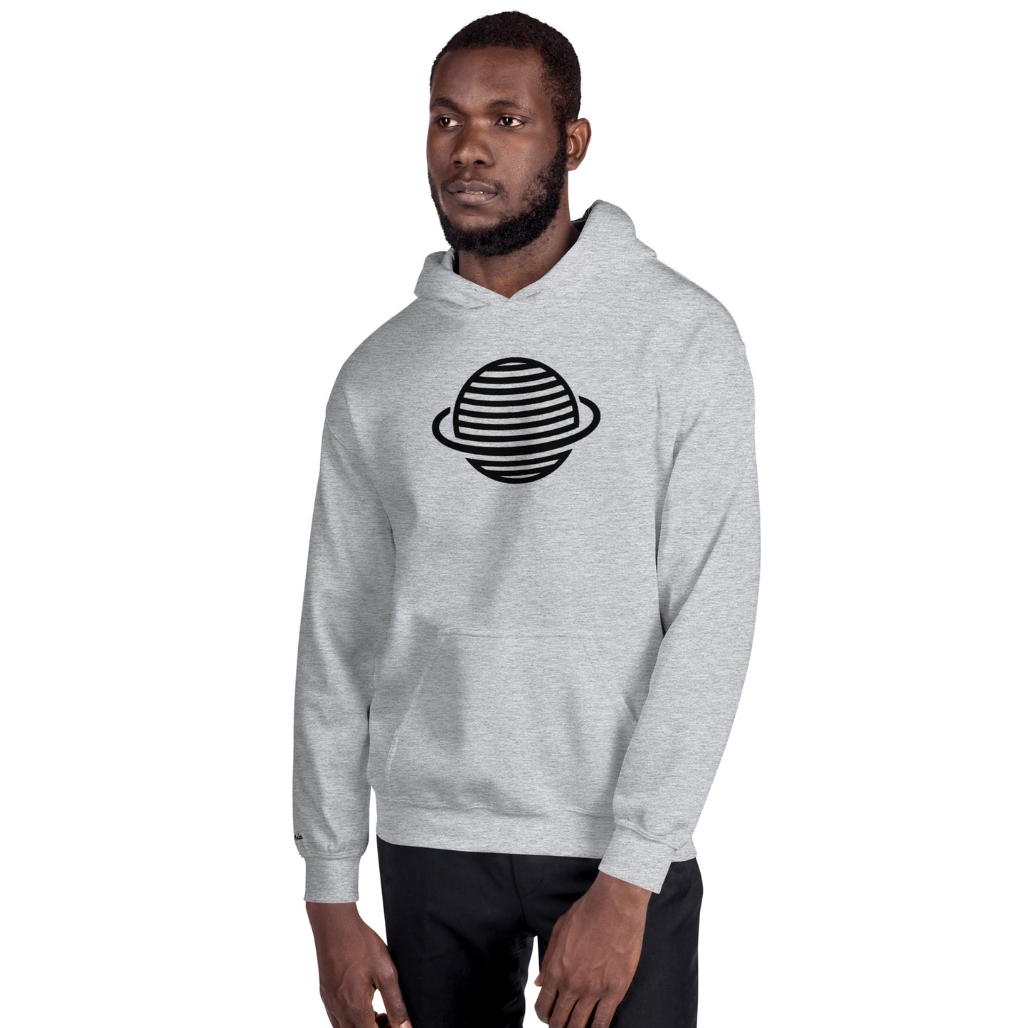 Saturn Unisex Hoodie (Black)