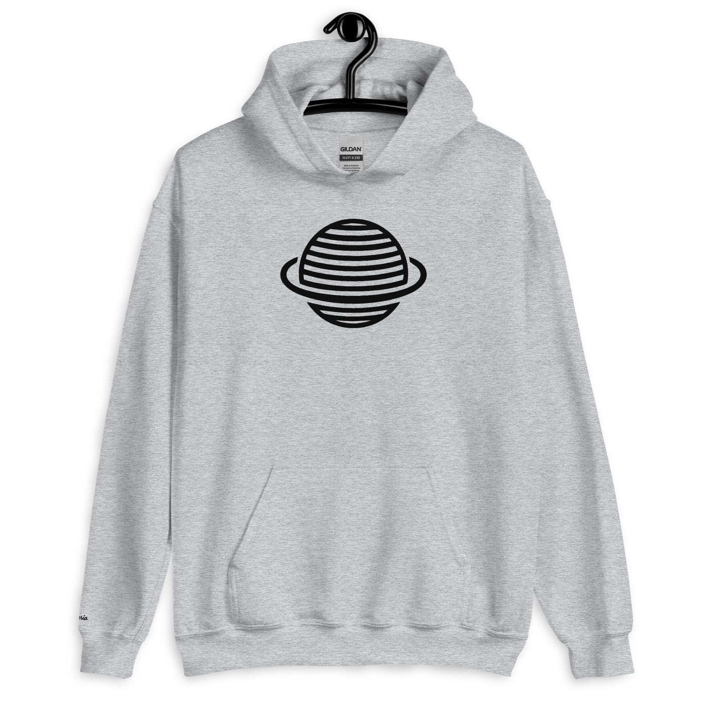 Saturn Unisex Hoodie (Black)
