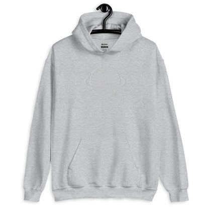 Saturn Unisex Hoodie (White)