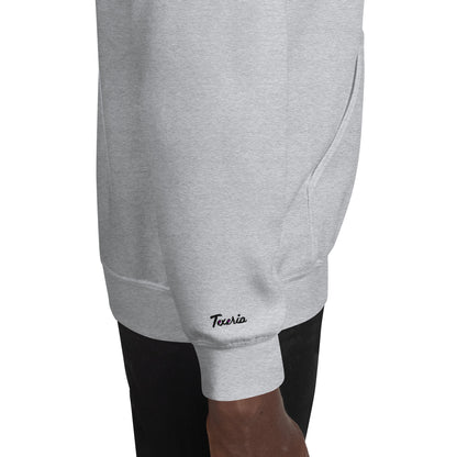 Feather Unisex Hoodie (Black)