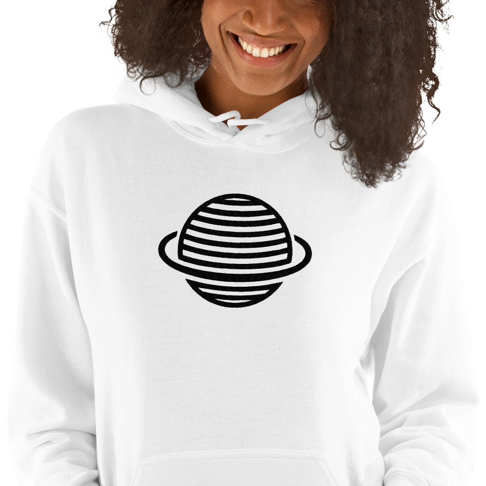 Saturn Unisex Hoodie (Black)