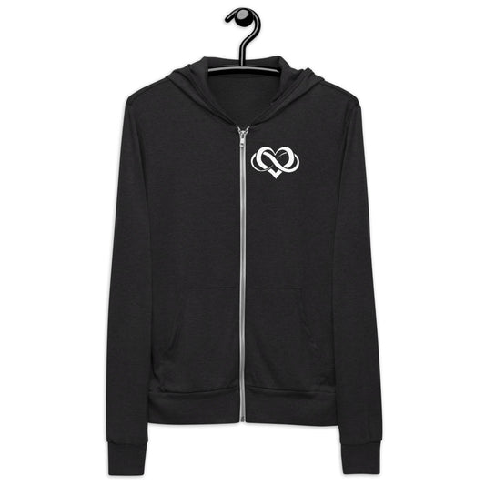 Poly Love zip hoodie