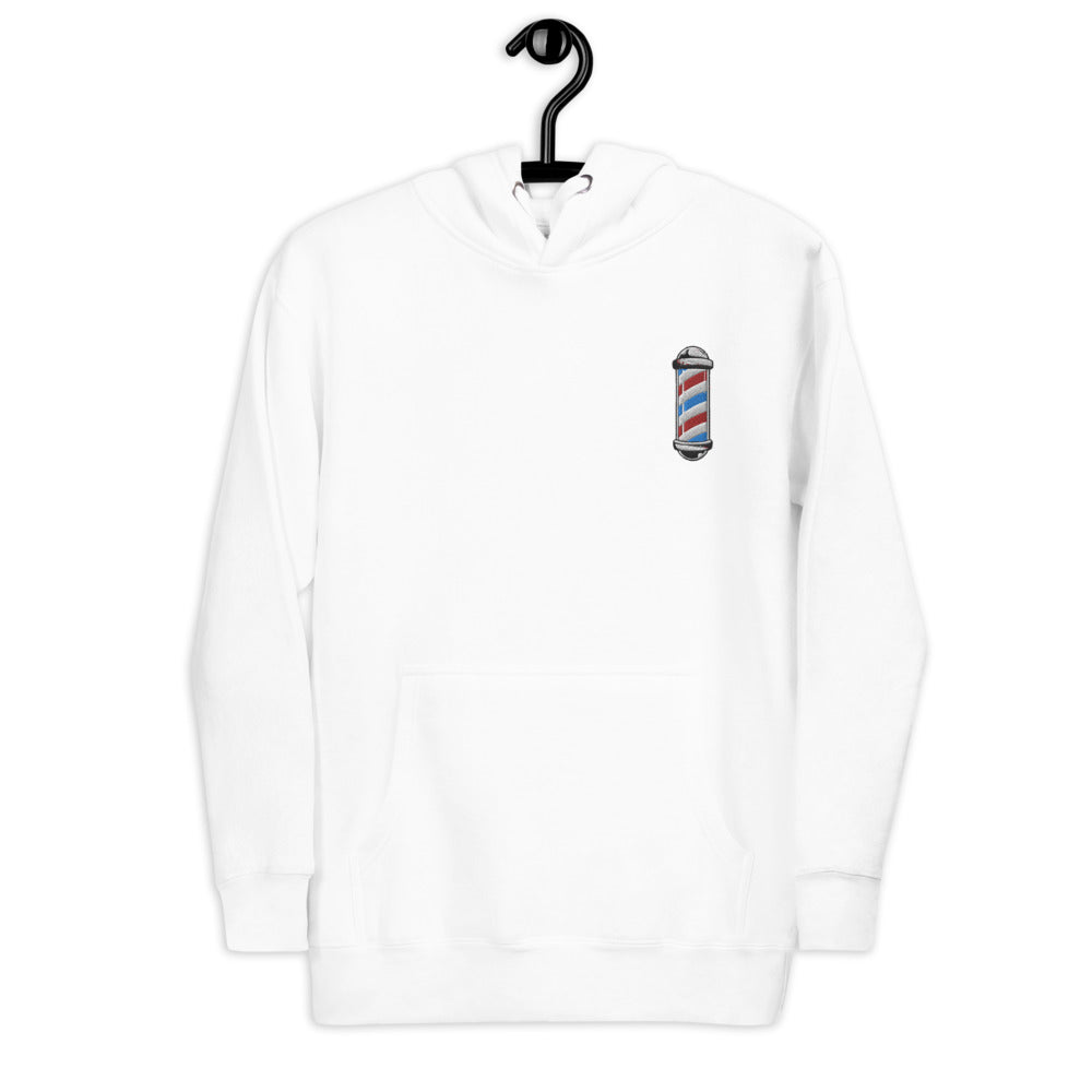 Barber Pole Unisex Hoodie