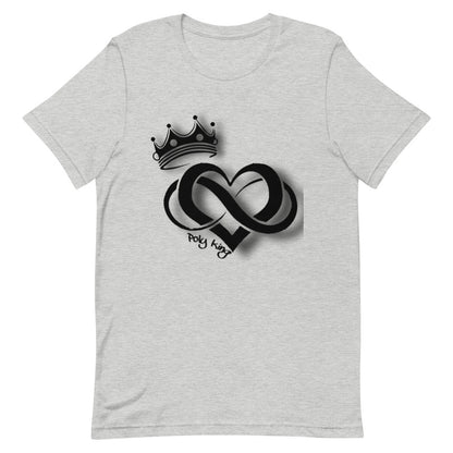 Poly King Short-Sleeve Unisex T-Shirt